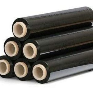 Handwikkelfolie Zwart – 50cm X 300m X 20my
